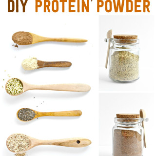 DIY Plant Based Protein Powder