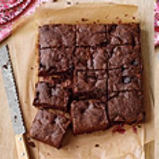 Double Chocolate-Cherry Brownies