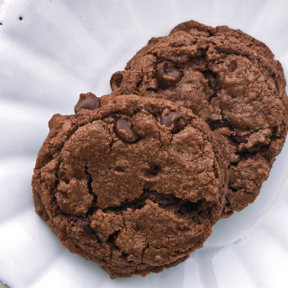 Double Chocolate-Chip Cookies