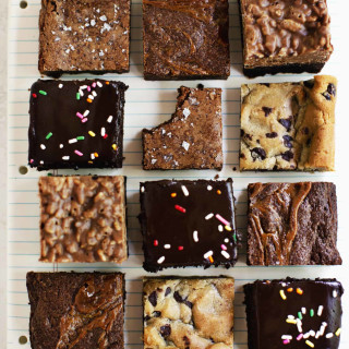 Double-Chocolate Surprise Brownies