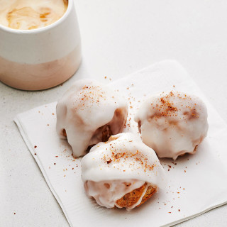 Double-Glazed Air-Fried Cinnamon Biscuit Bites