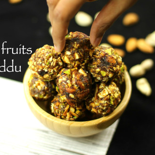 dry fruits laddu recipe | dry fruits ladoo recipe - no sugar, no jaggery