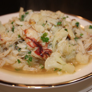 Dungeness Crab in Wine And Vermouth