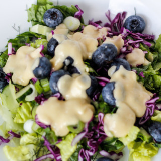 Easy anchovy salad dressing (AIP)