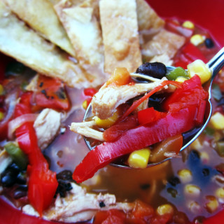 Easy and Healthy Mexican Chicken Soup