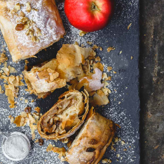 Easy Apple Strudel with Phyllo
