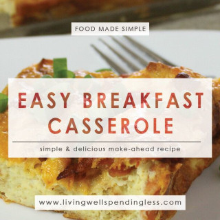 Easy Breakfast Casserole Recipe