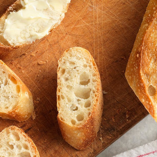 Easy Crusty Baguettes