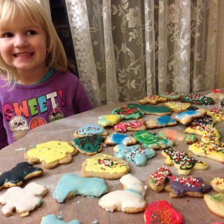 Easy Cut-Out Gluten Free Christmas Cookies