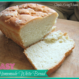 Easy Homemade White Bread