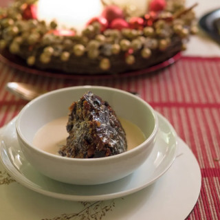 Easy Instant Pot or Pressure Cooker British Christmas Pudding
