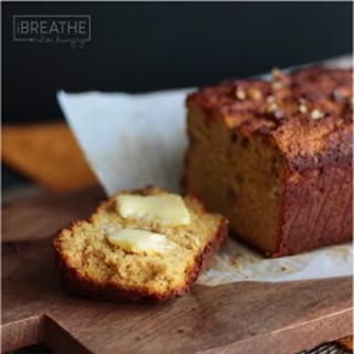 Easy Pumpkin Quick Bread - Low Carb and Gluten Free