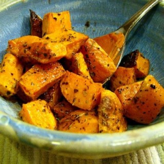 Easy Roasted Sweet Potatoes
