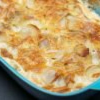 Easy Scalloped Potatoes and Ham