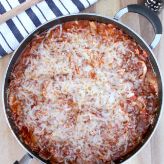 Easy Skillet Lasagna Without Ricotta