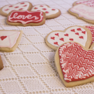 Easy Sugar Cookies for Valentines Day