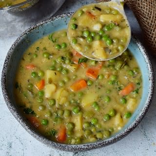 Easy Veggie Stew Recipe | Vegan Pea Soup