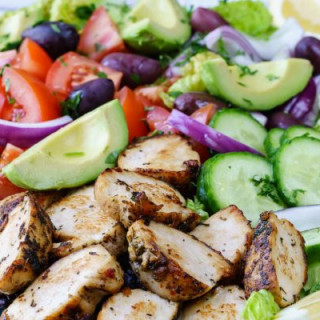 Eat Clean with this Vibrant Mediterranean Chicken Salad!