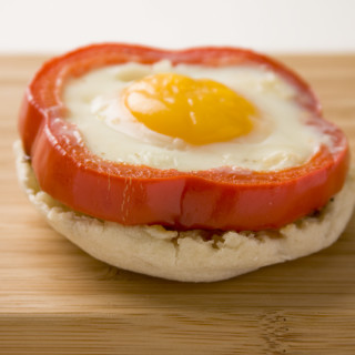 Egg and Pepper Samich