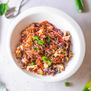 Egg Roll in A Bowl (Vegetarian, Low-Carb, Keto-Friendly)
