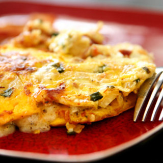 Egg White and Turkey Sausage Omelet 
