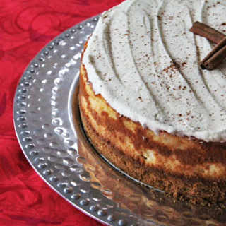 Eggnog Cheesecake and a CHRISTMAS GIVEAWAY!!!
