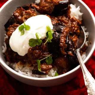 Eggplant Curry – South Indian Brinjal Curry