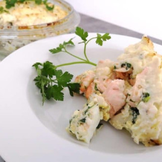 FAST and FABULOUS LOW CARB BRITISH FISH PIE