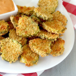 Faux-Fried Pickle Chips