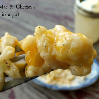 Faux Mac and Cheese in a Jar (Induction)