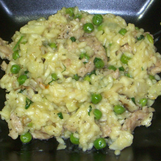 Fennel and Sausage risotto