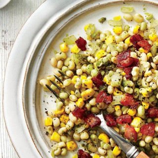 Field Pea, Corn, and Bacon Salad Recipe