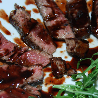 Fillet with Maple Balsamic Wine Sauce
