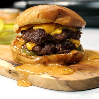 Recipe: Bar Castañeda's Green Chile Smash Burger
