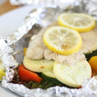 Fish and Vegetable Foil Dinner