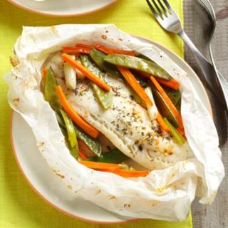 Fish and Vegetable Packets Recipe
