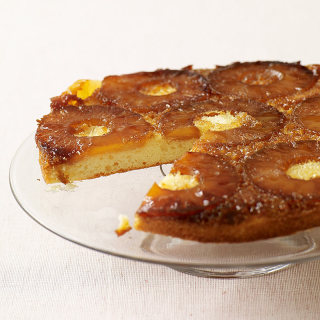 Five-ingredient pineapple upside-down cake