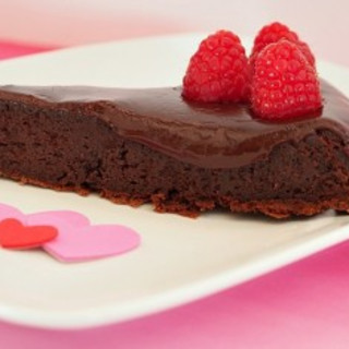 Flourless Chocolate Cake with Chocolate Liquor Ganache