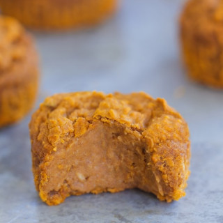 Flourless Pumpkin Blender Muffins - Vegan & Oil-Free!