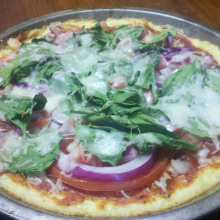 Flourless Veggie Pizza