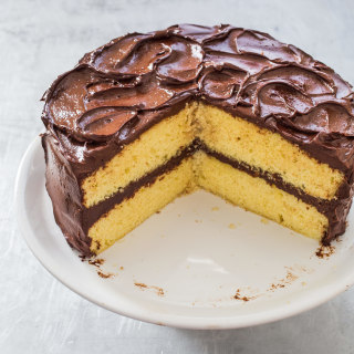 Fluffy Yellow Layer Cake