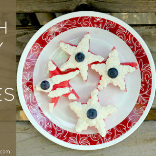 Fourth of July Fruit Cookies