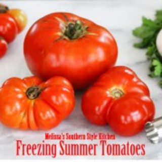 Freezing Summer Tomatoes