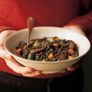 French-Lentil and Sausage Stew
