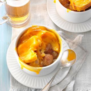 French Onion Soup with Meatballs Recipe