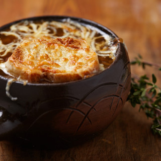 French Onion Soup with Porcini