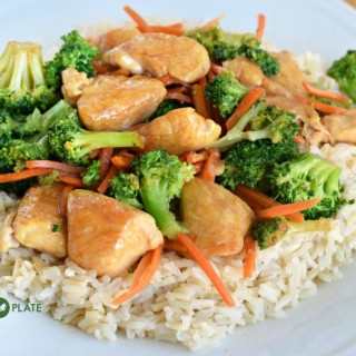 Fresh and Fast Chicken Teriyaki with Brown Rice