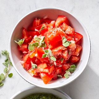 Fresh Tomato Salsa with Marjoram