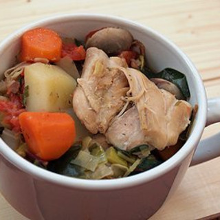 Fricassee of Chicken with Winter Vegetables