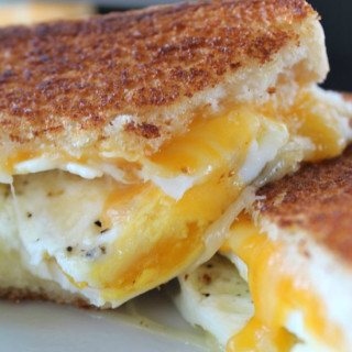 Fried Egg Grilled Cheese Sandwich